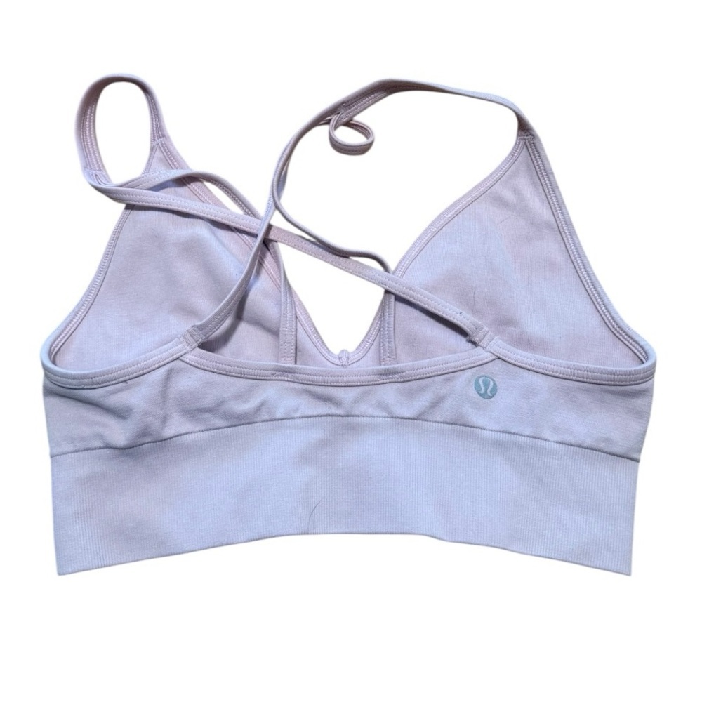 Lululemon Light Support Sports Bra – Blush Pink - Picture 2 of 3